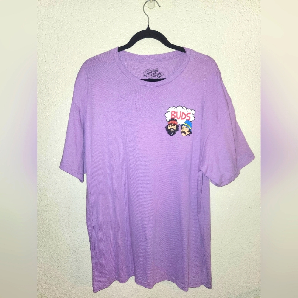Purple Buds Graphic Tee